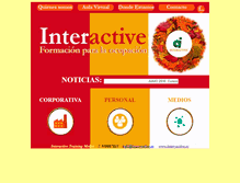 Tablet Screenshot of inter-active.es